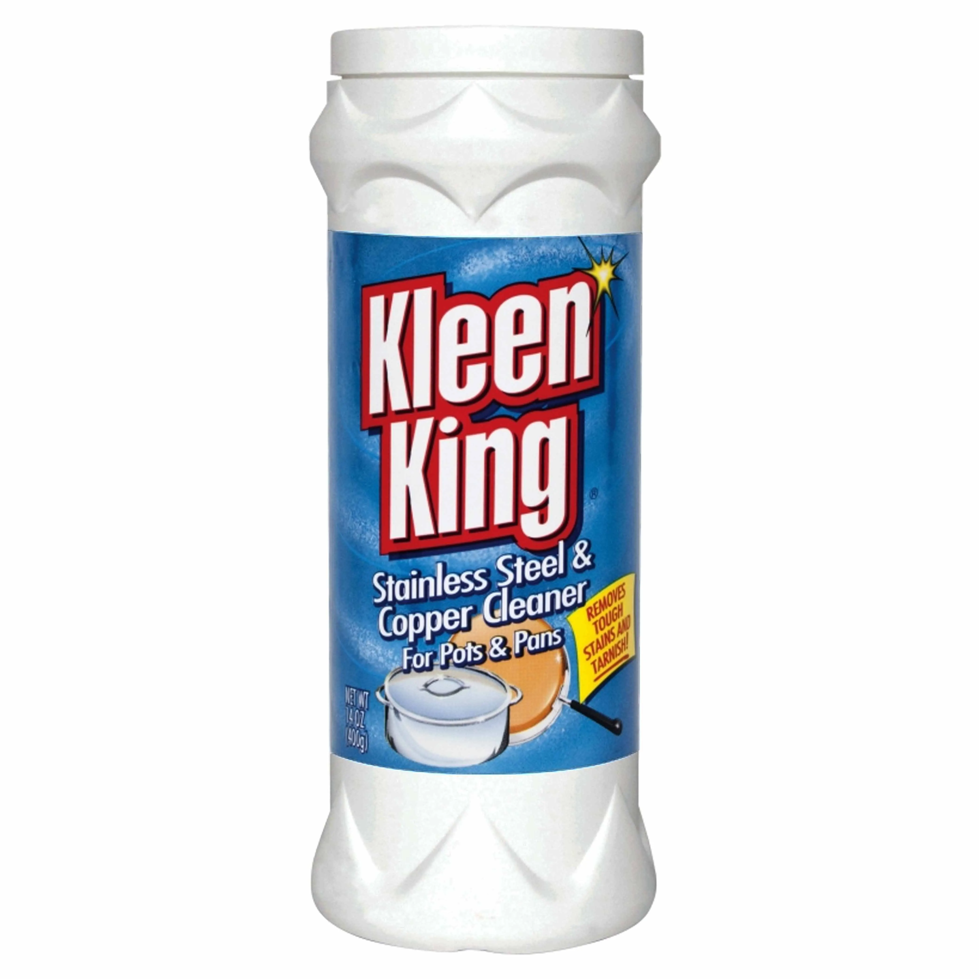 1 Heavy Duty Stainless Steel Copper Pan Dish Pot Cleaner Cleaning Powder 14oz