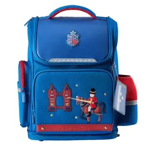 14.5 inch, London Theme Ergonomic School Backpack for Kids