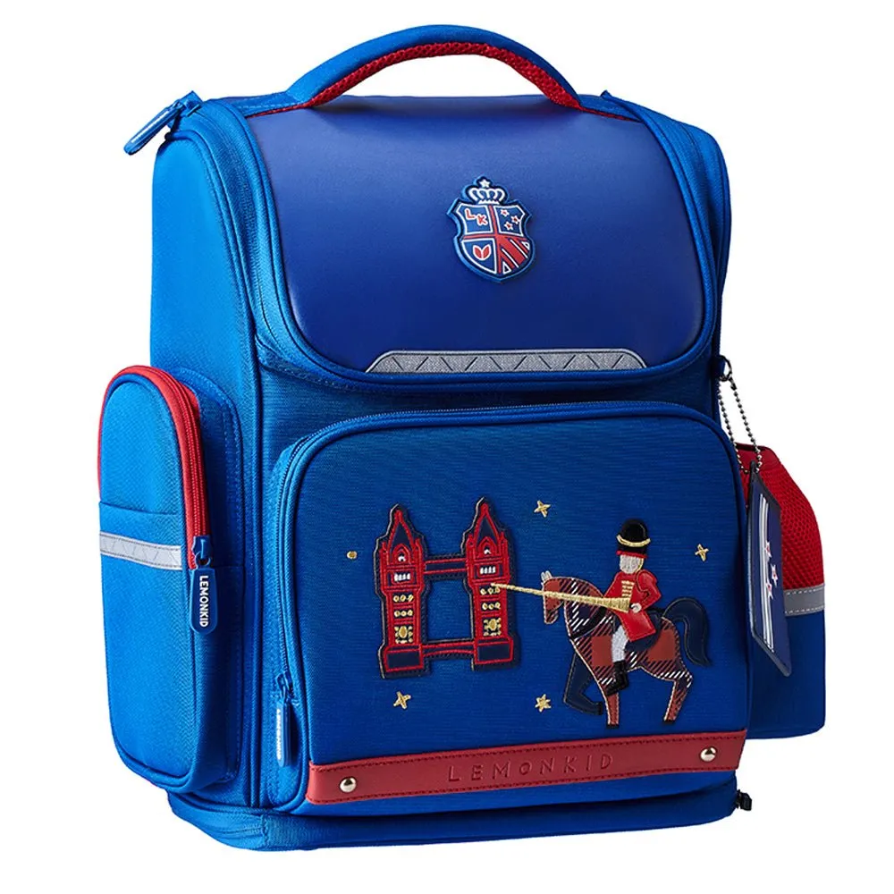 15.5inch, London Theme Ergonomic School Backpack for Kids
