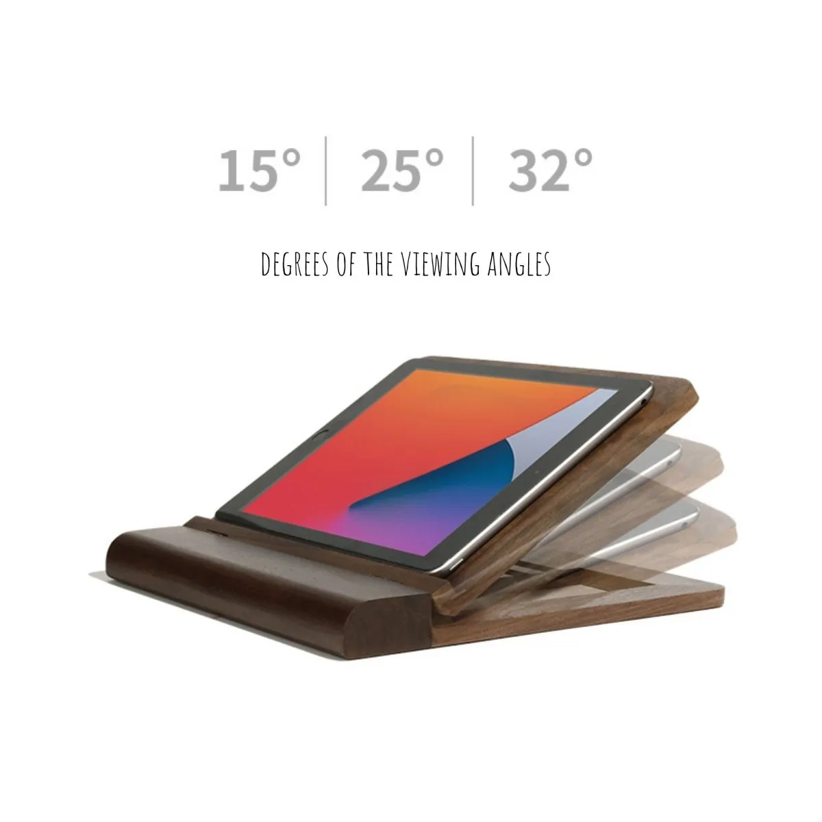 Adjustable Laptop Tablet Stand with Wrist Rest