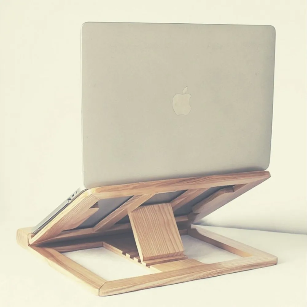 Adjustable Laptop Tablet Stand with Wrist Rest