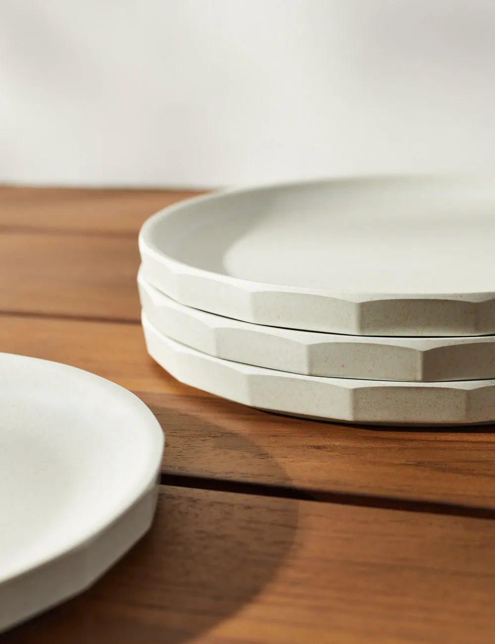 Alfresco Bamboo Salad Plates (Set of 4)