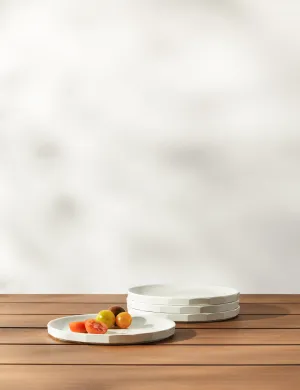 Alfresco Bamboo Salad Plates (Set of 4)