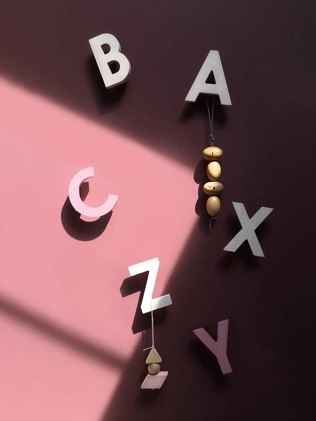 Alphabet Soup Wall Hooks -ABC