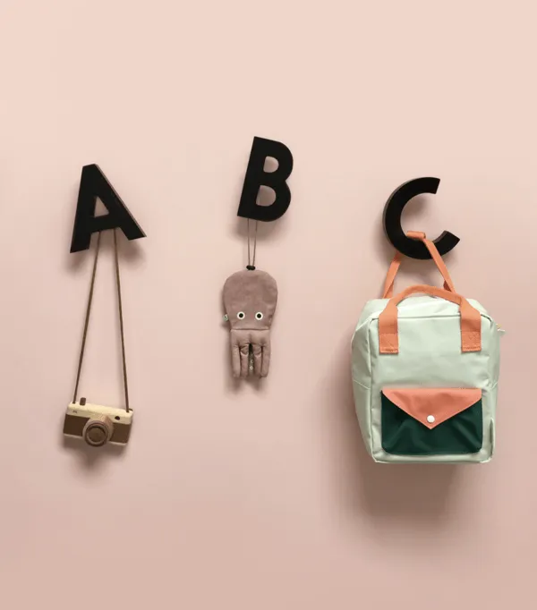Alphabet Soup Wall Hooks -ABC