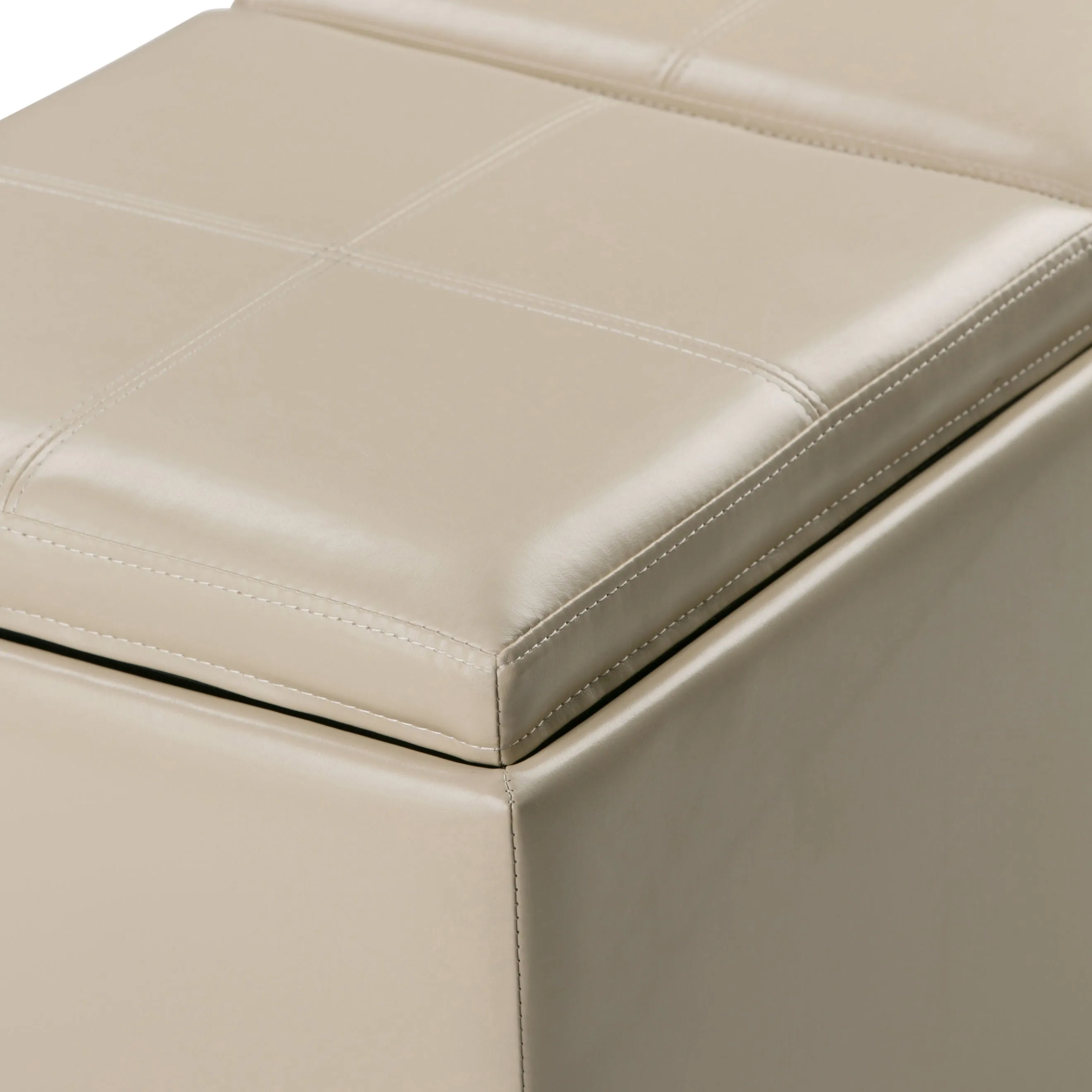 Avalon - 5 Piece Storage Ottoman, Contemporary by Couch.com