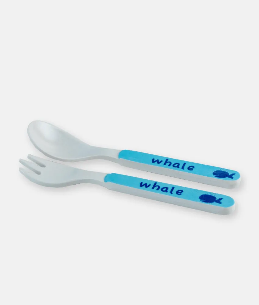 Baby Meal Set - Bamboo Fiber - Whale