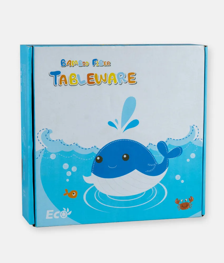 Baby Meal Set - Bamboo Fiber - Whale