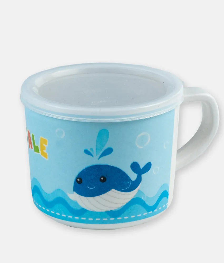 Baby Meal Set - Bamboo Fiber - Whale