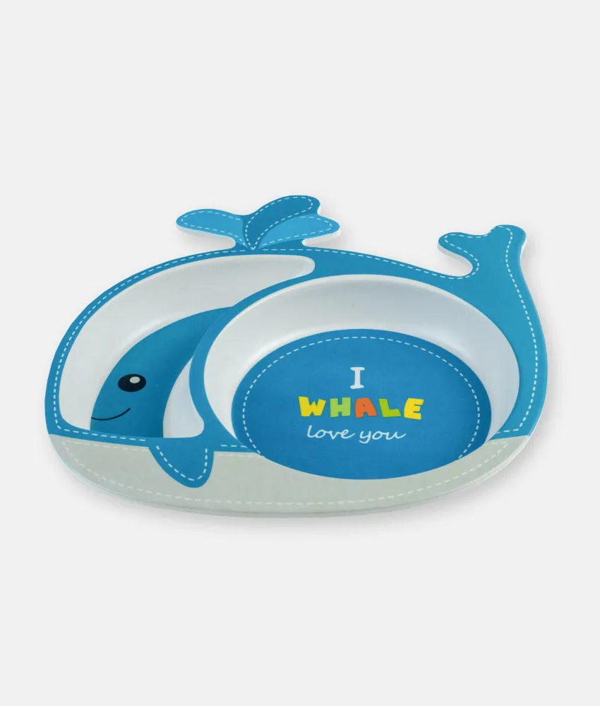 Baby Meal Set - Bamboo Fiber - Whale