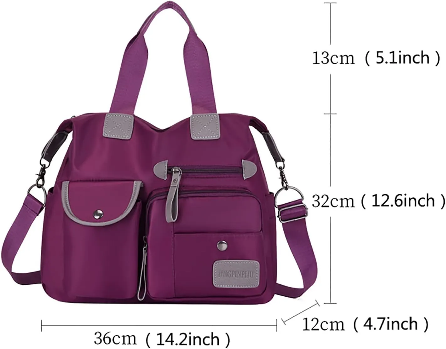 Beach Tote Bag Large Nylon Handbags Crossbody Bags Hobo Laptop Computer Briefcases For Wife Mama Travel Work Outdoor L