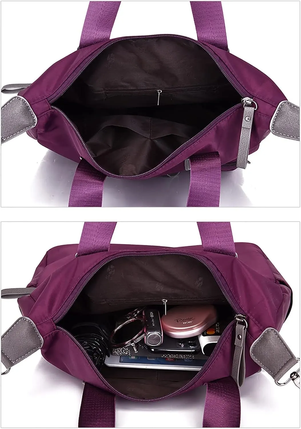 Beach Tote Bag Large Nylon Handbags Crossbody Bags Hobo Laptop Computer Briefcases For Wife Mama Travel Work Outdoor L
