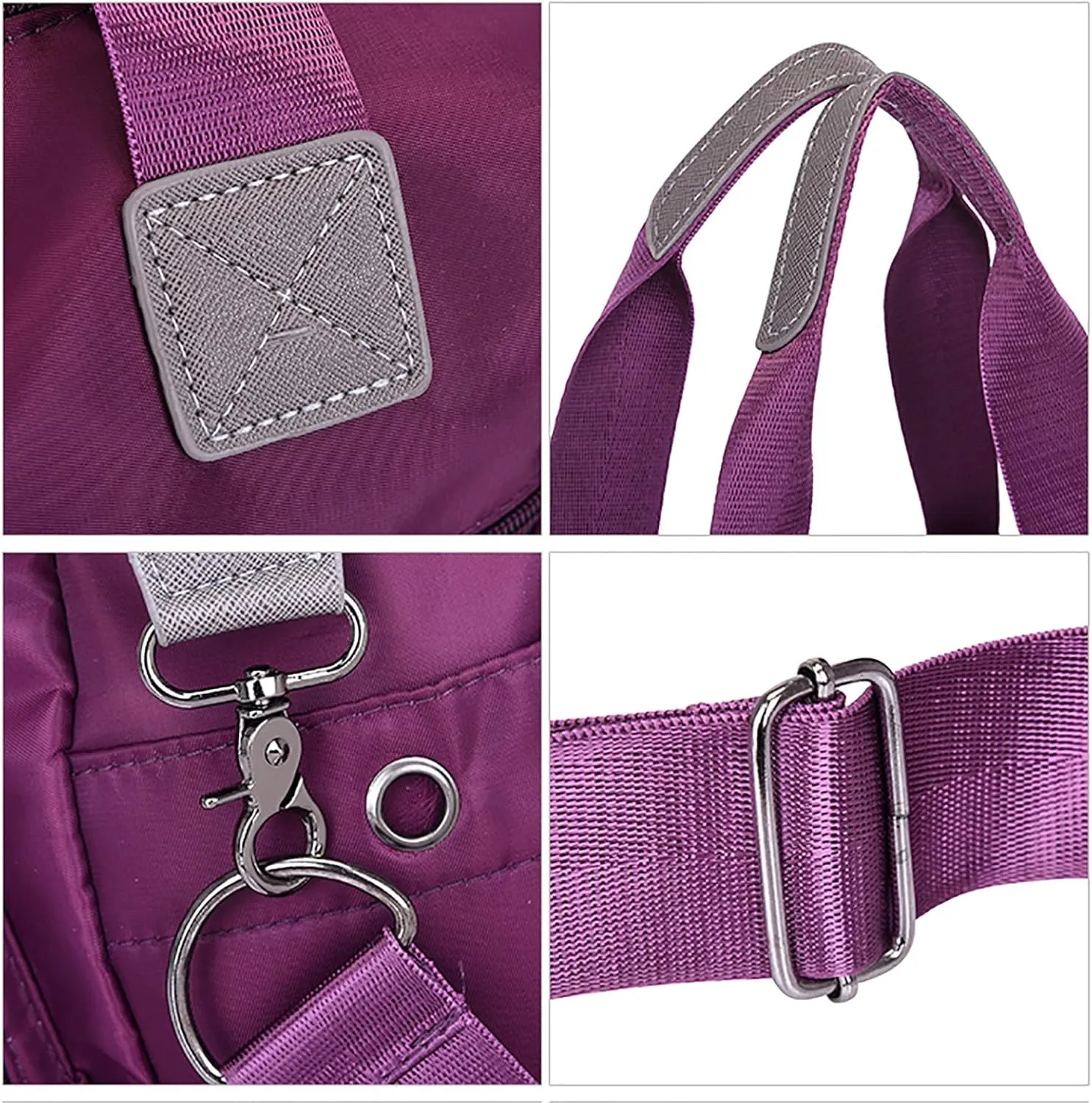 Beach Tote Bag Large Nylon Handbags Crossbody Bags Hobo Laptop Computer Briefcases For Wife Mama Travel Work Outdoor L