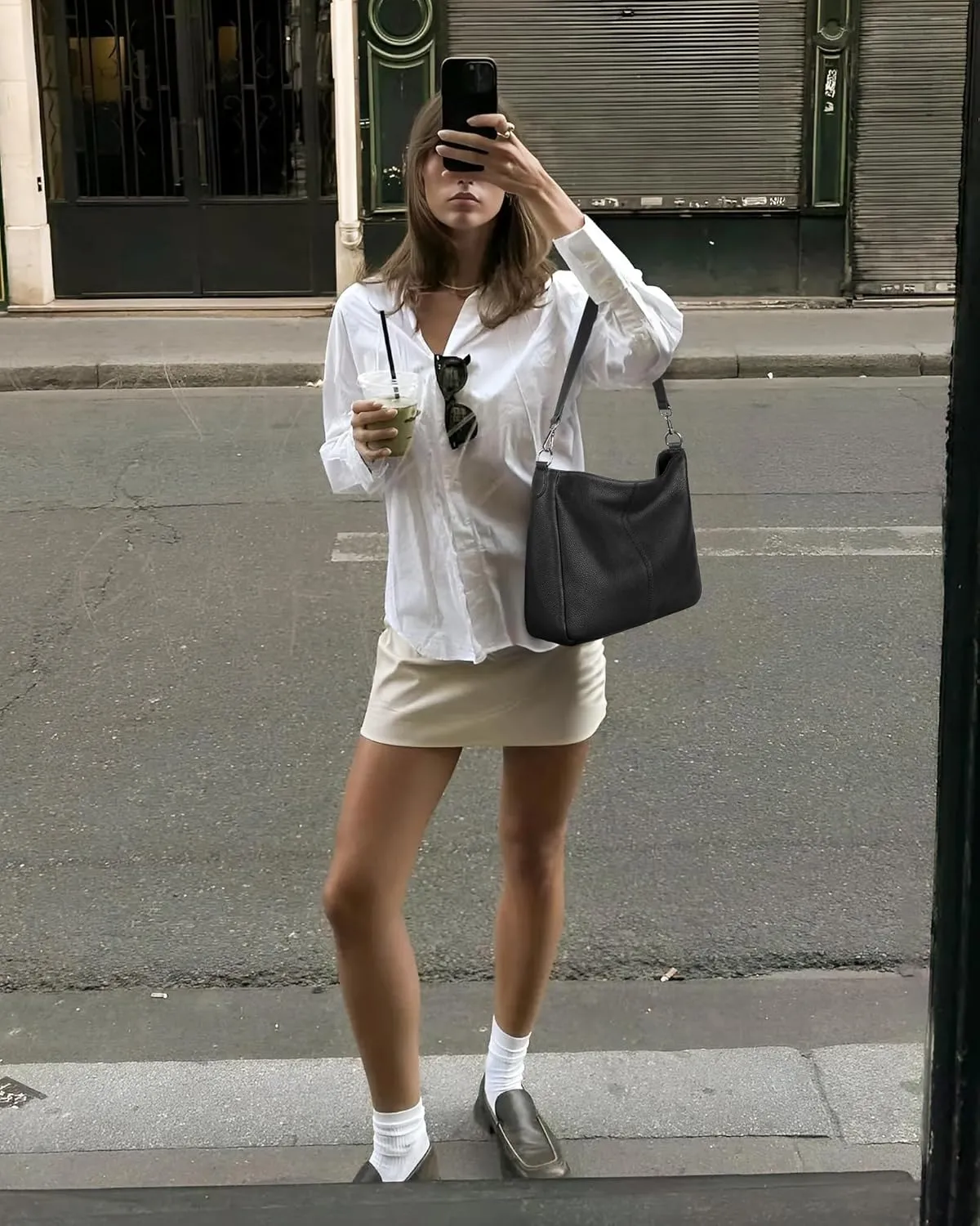 befen Genuine Leather Hobo Bags Purses with Wristlet Clutch Cell Phone Wallet Purses Trendy Evening Wallet Bags