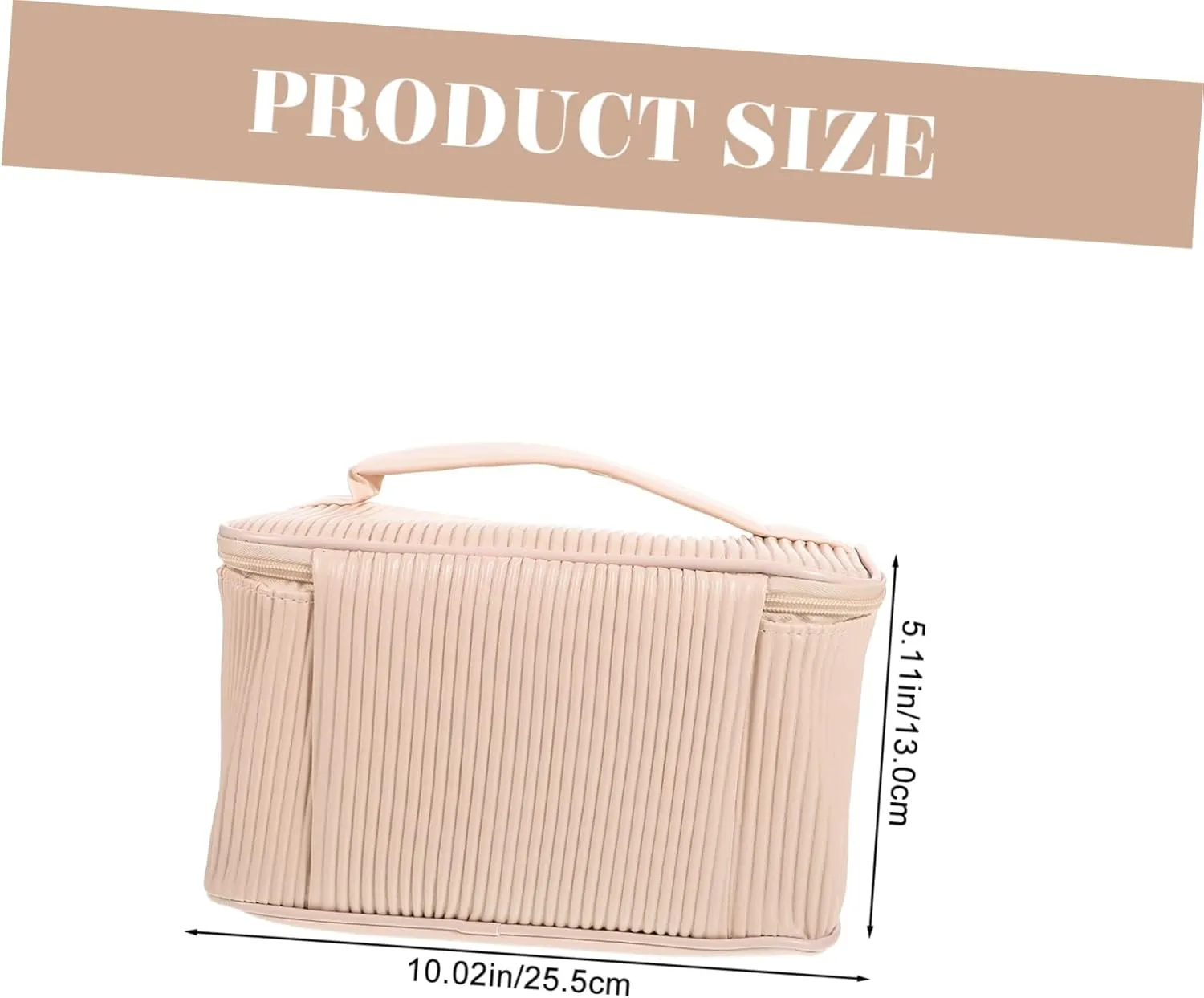 BESPORTBLE Capacity Makeup Bag Stylish Dual Travel Organizer for Women Versatile Toiletry and Cosmetic Storage Pouch for Home Business Trips and Daily Use