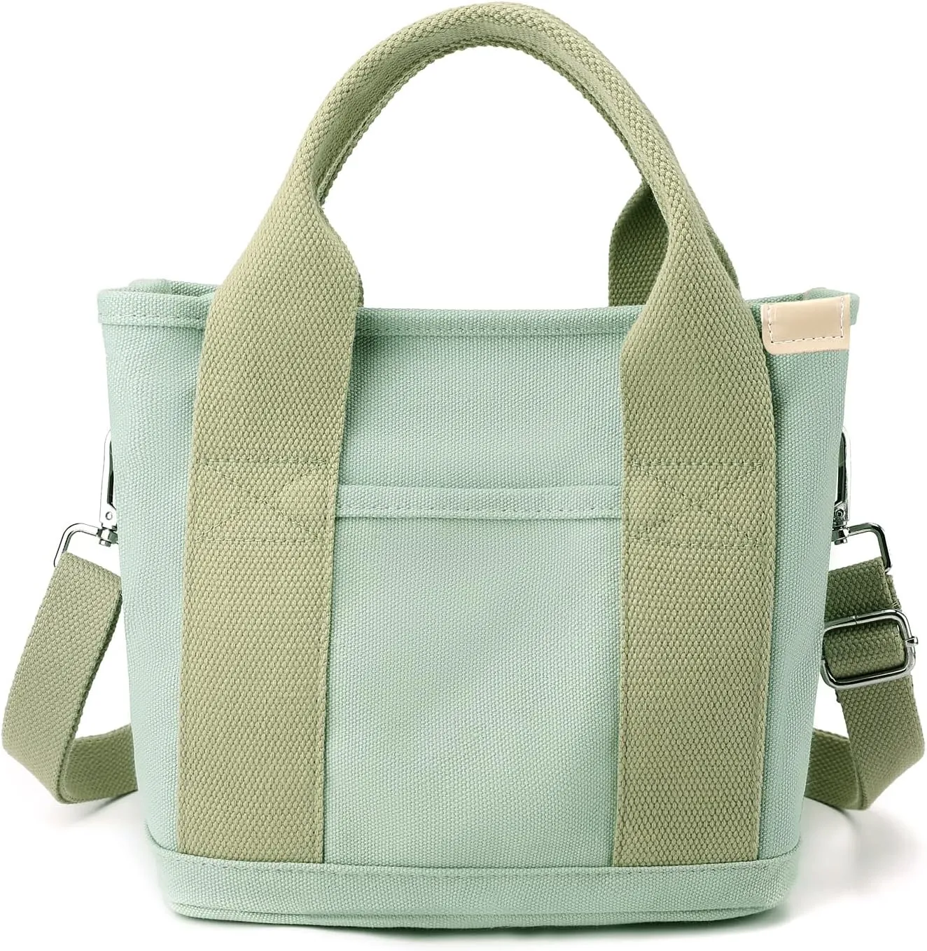 Blostirno Women's Small Canvas Tote Bag Stylish Satchel Mini Shoulder Crossbody Bags Fashion Hobo Messenger Purse Handbags