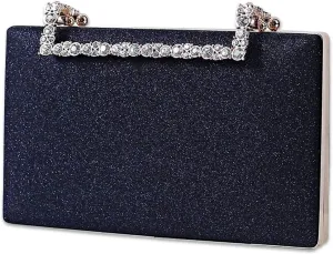 Bridal Wedding Purse Crossbody Elegant Shoulder Women Clutch Purse Glitter Evening Sequins Clutch Sparkly Handbag
