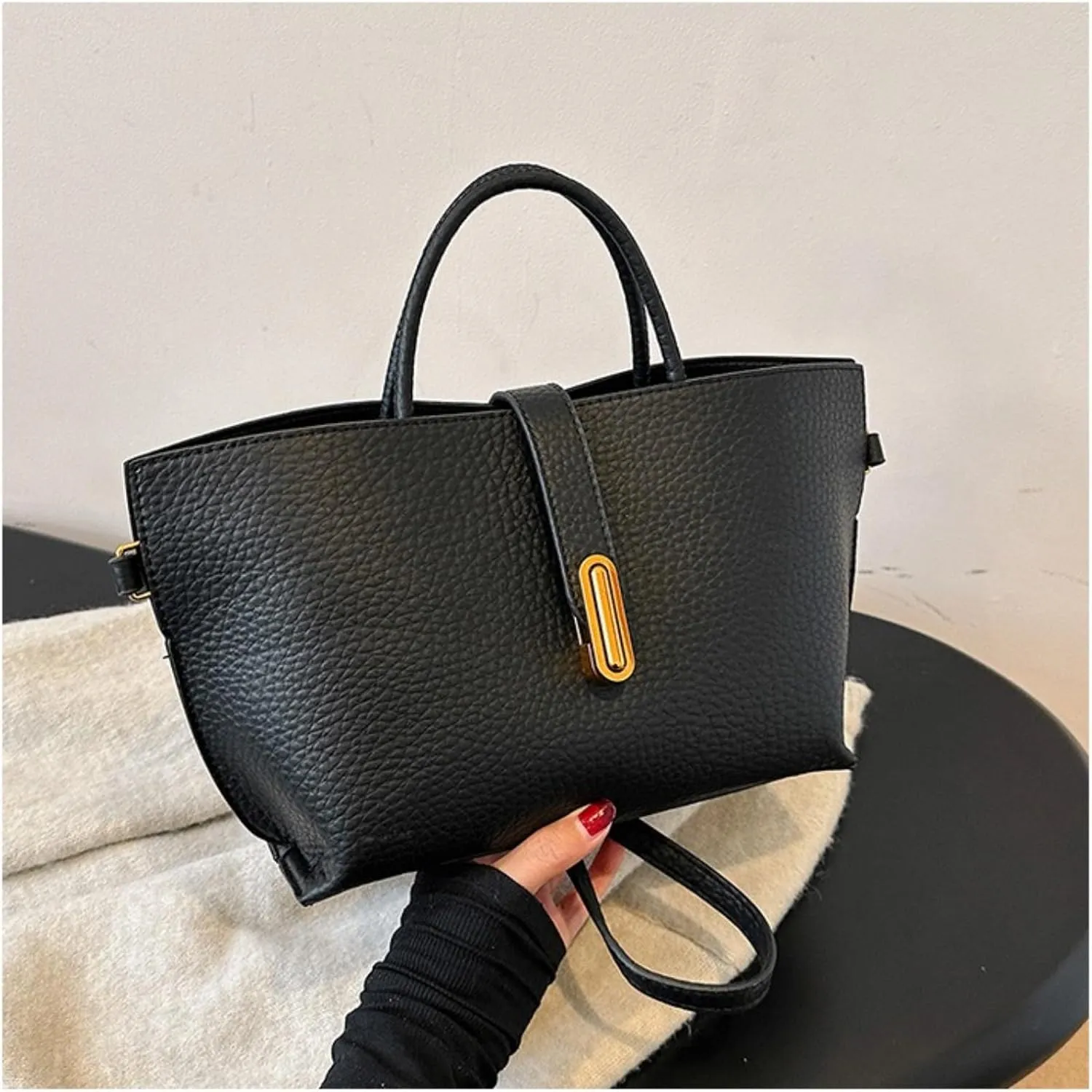 Bucket Bag for Women,Trendy Bucket Crossbody Bag Small Vintage Elegant Tote Bag Women's Shoulder Handbags Cluth Purse