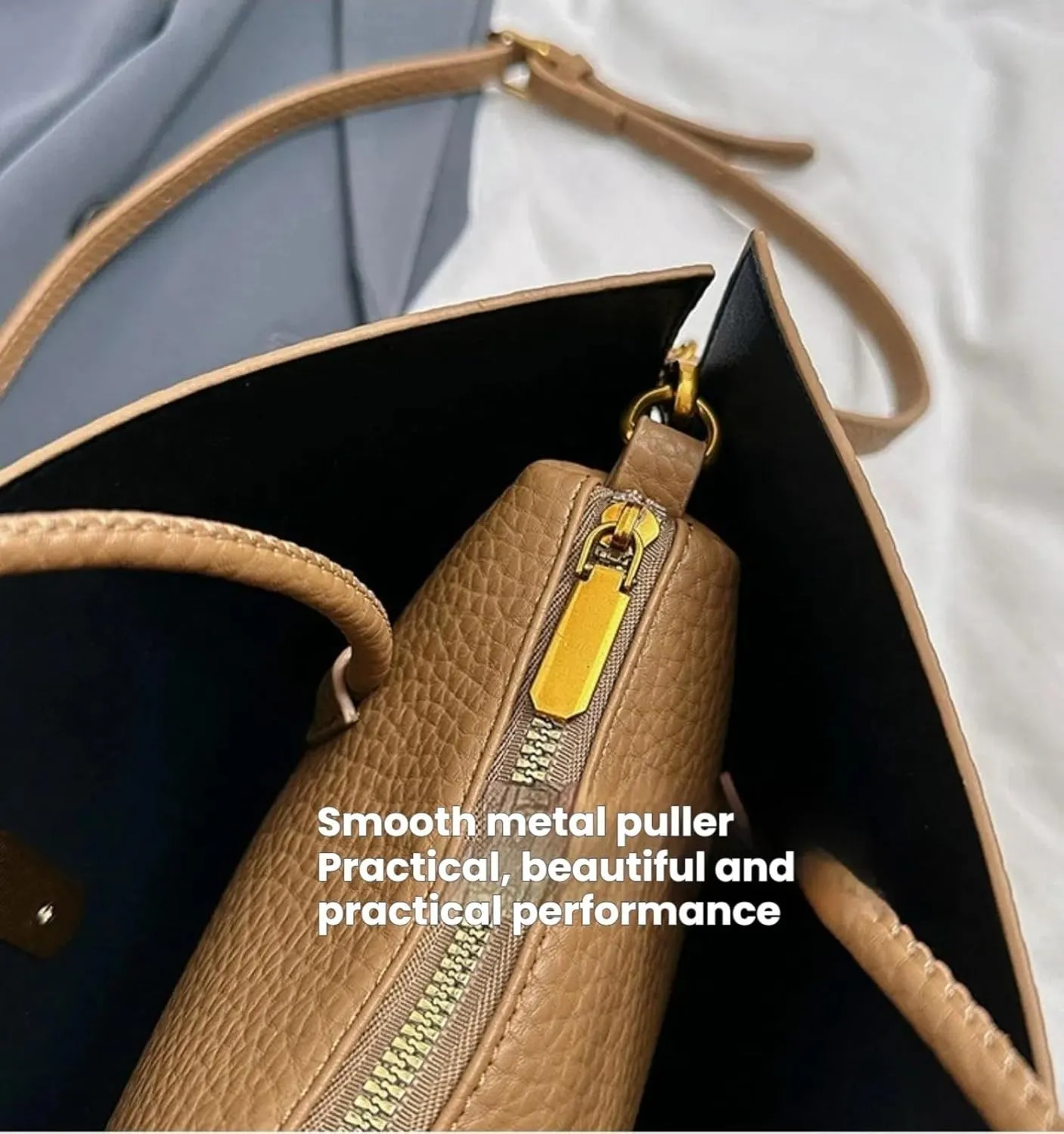 Bucket Bag for Women,Trendy Bucket Crossbody Bag Small Vintage Elegant Tote Bag Women's Shoulder Handbags Cluth Purse