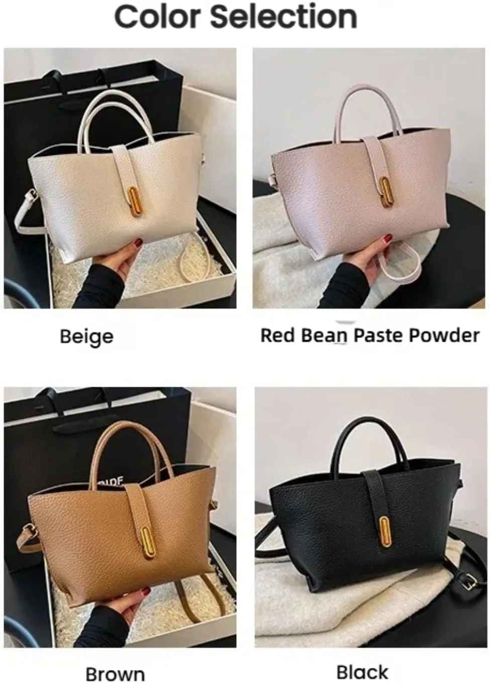 Bucket Bag for Women,Trendy Bucket Crossbody Bag Small Vintage Elegant Tote Bag Women's Shoulder Handbags Cluth Purse