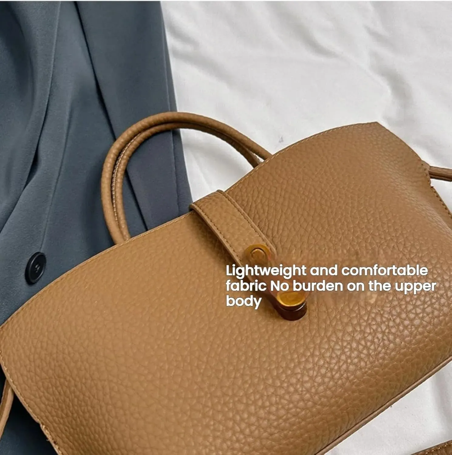 Bucket Bag for Women,Trendy Bucket Crossbody Bag Small Vintage Elegant Tote Bag Women's Shoulder Handbags Cluth Purse