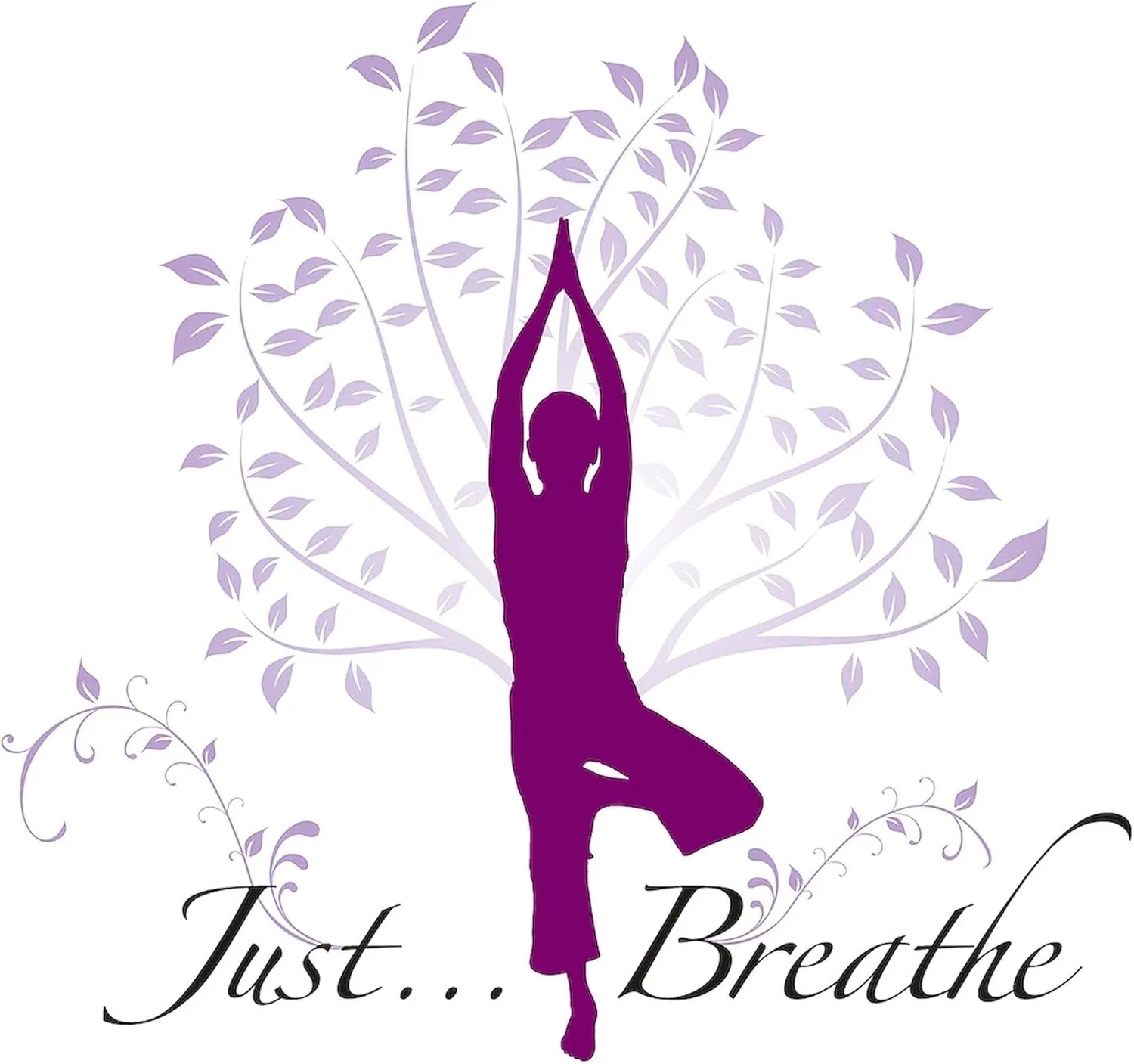 CafePress Justbreathe Tote Bag Natural Canvas Tote Bag, Reusable Shopping Bag