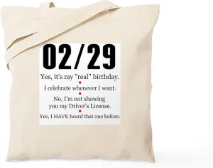 CafePress Ly Answers Tote Bag Natural Canvas Tote Bag, Reusable Shopping Bag