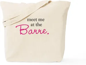 CafePress Meet Me Tote Bag Natural Canvas Tote Bag, Reusable Shopping Bag