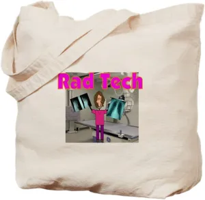 CafePress Radiology Tote Bag Natural Canvas Tote Bag, Reusable Shopping Bag