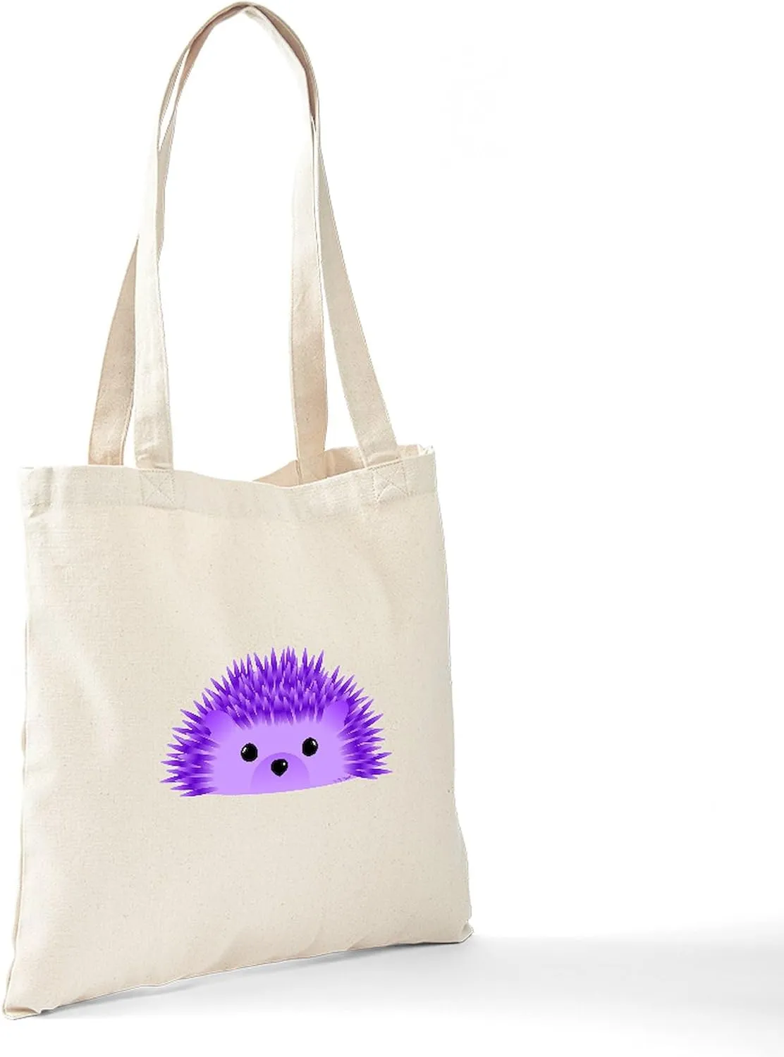 CafePress Redgy The Hedgehog Tote Bag Natural Canvas Tote Bag, Reusable Shopping Bag