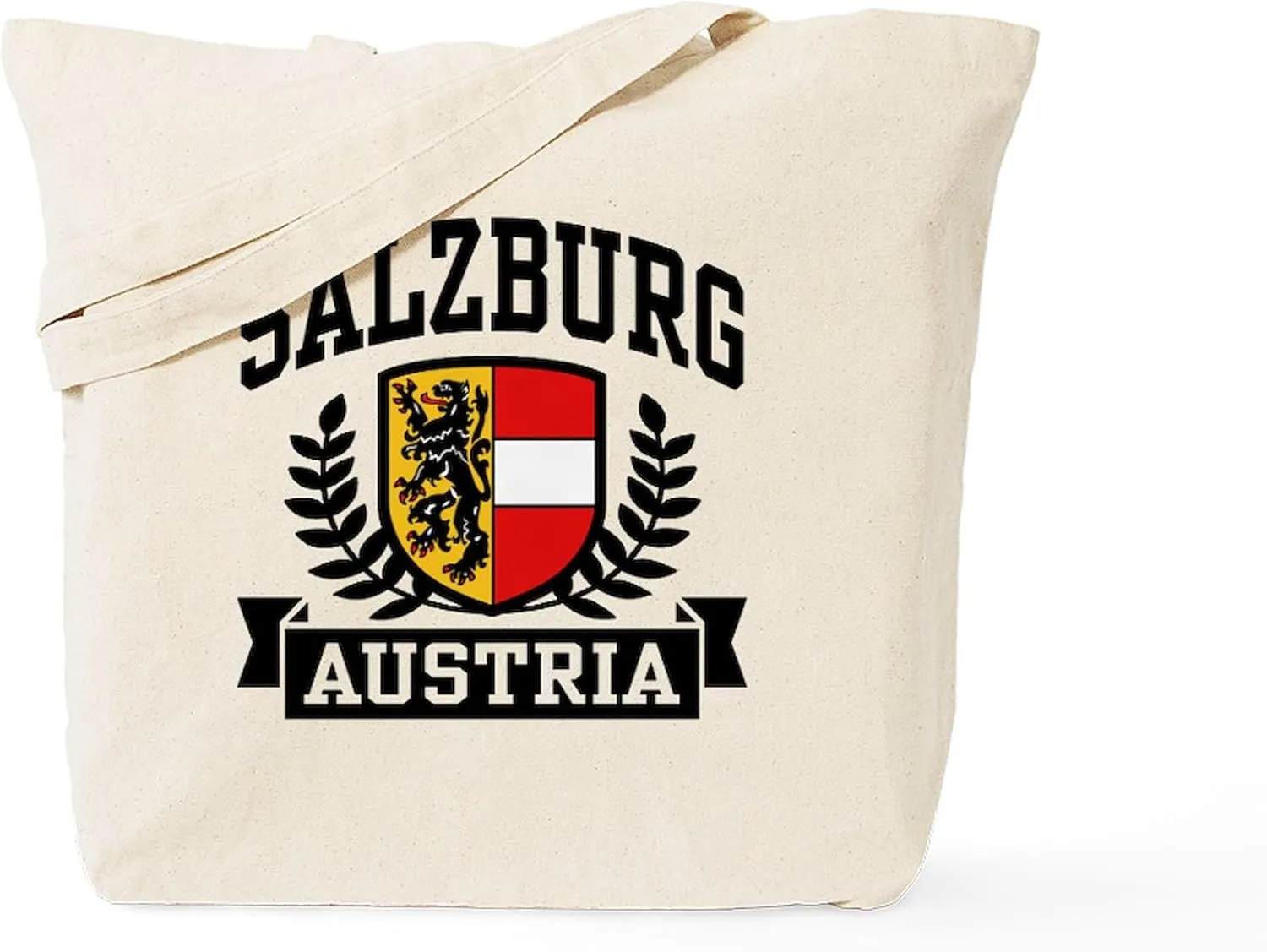 CafePress Salzburg Austria Tote Bag Natural Canvas Tote Bag, Reusable Shopping Bag