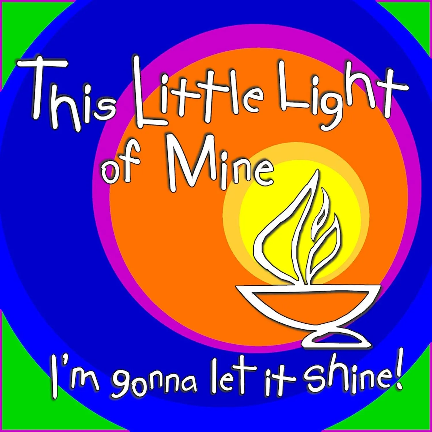 CafePress This Little Light Of Mine Tote Bag Reusable Natural Beige Canvas Shopping Bag
