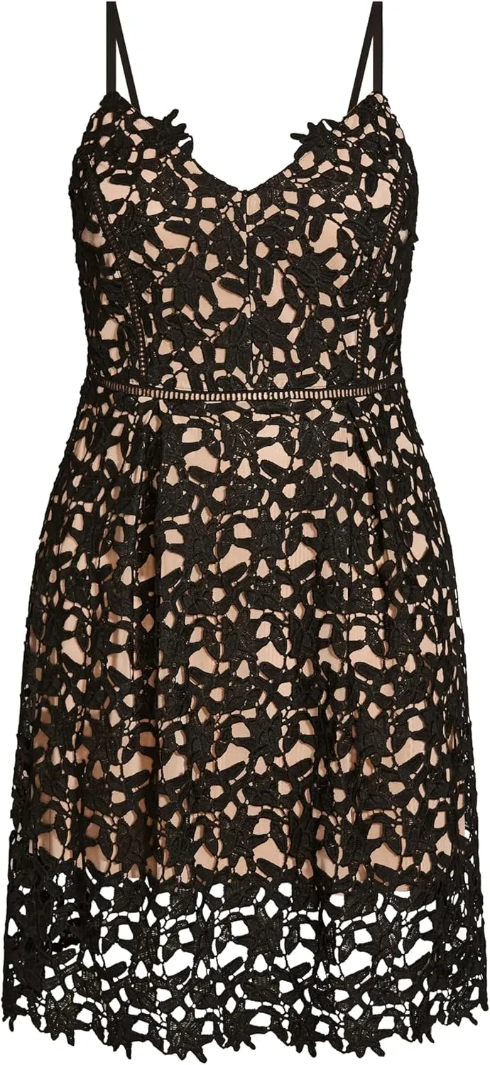 City Chic Women's Plus Size Dress - So Fancy
