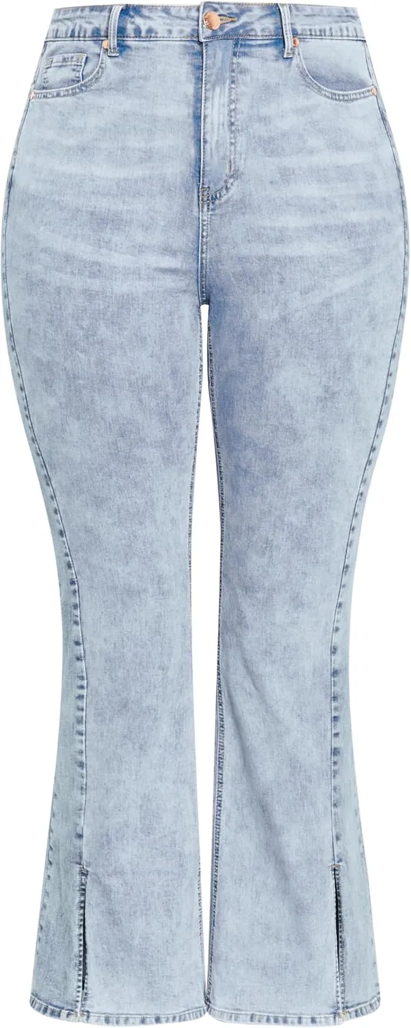 City Chic Women's Plus Size Harley Gigi Jean