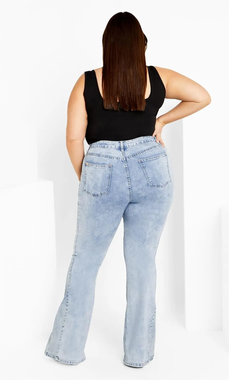 City Chic Women's Plus Size Harley Gigi Jean