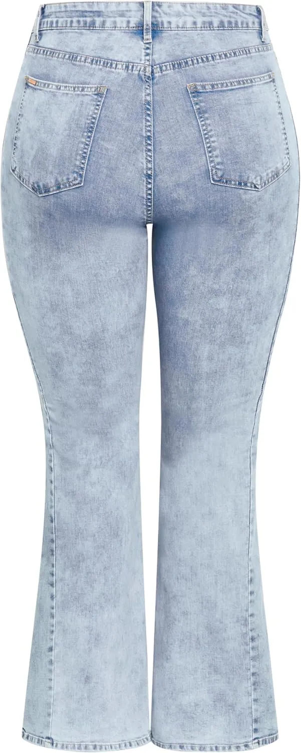City Chic Women's Plus Size Harley Gigi Jean