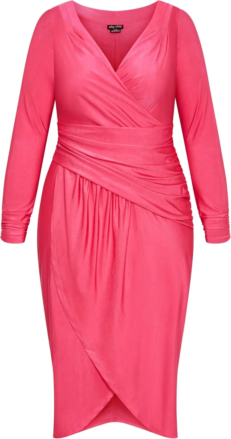 City Chic Women's Plus Size Marissa Dress, 12