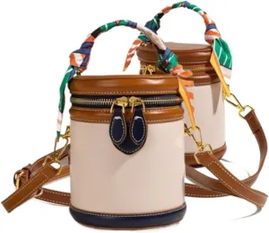 Colorblock Bucket Bag For Women Shoulder Bag With Wallet Pocket, Small Purses For Women In Versatile Black Design,For Casual Fashion(Shape-A)