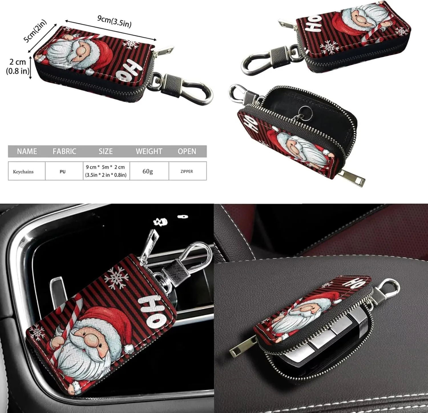 Crossbody Bags for Women Leather Bucket Bags with Car Key Case 2 Piece Shoulder Bag Trendy Handbag