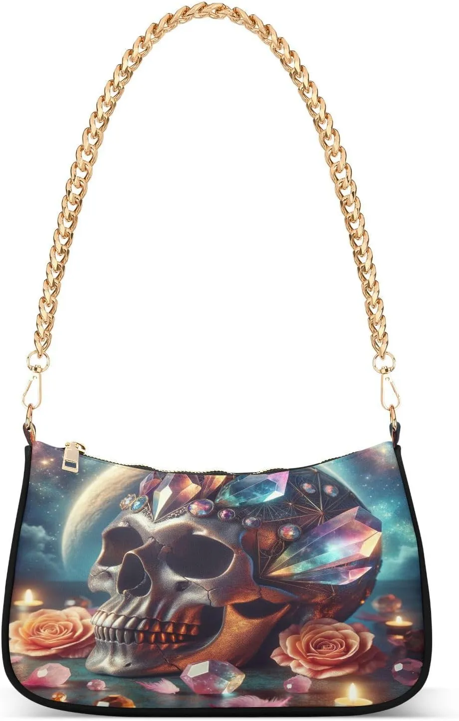 Cute Cartoon Frog Big Eyes Purse with Zipper, Trendy Bags for Women