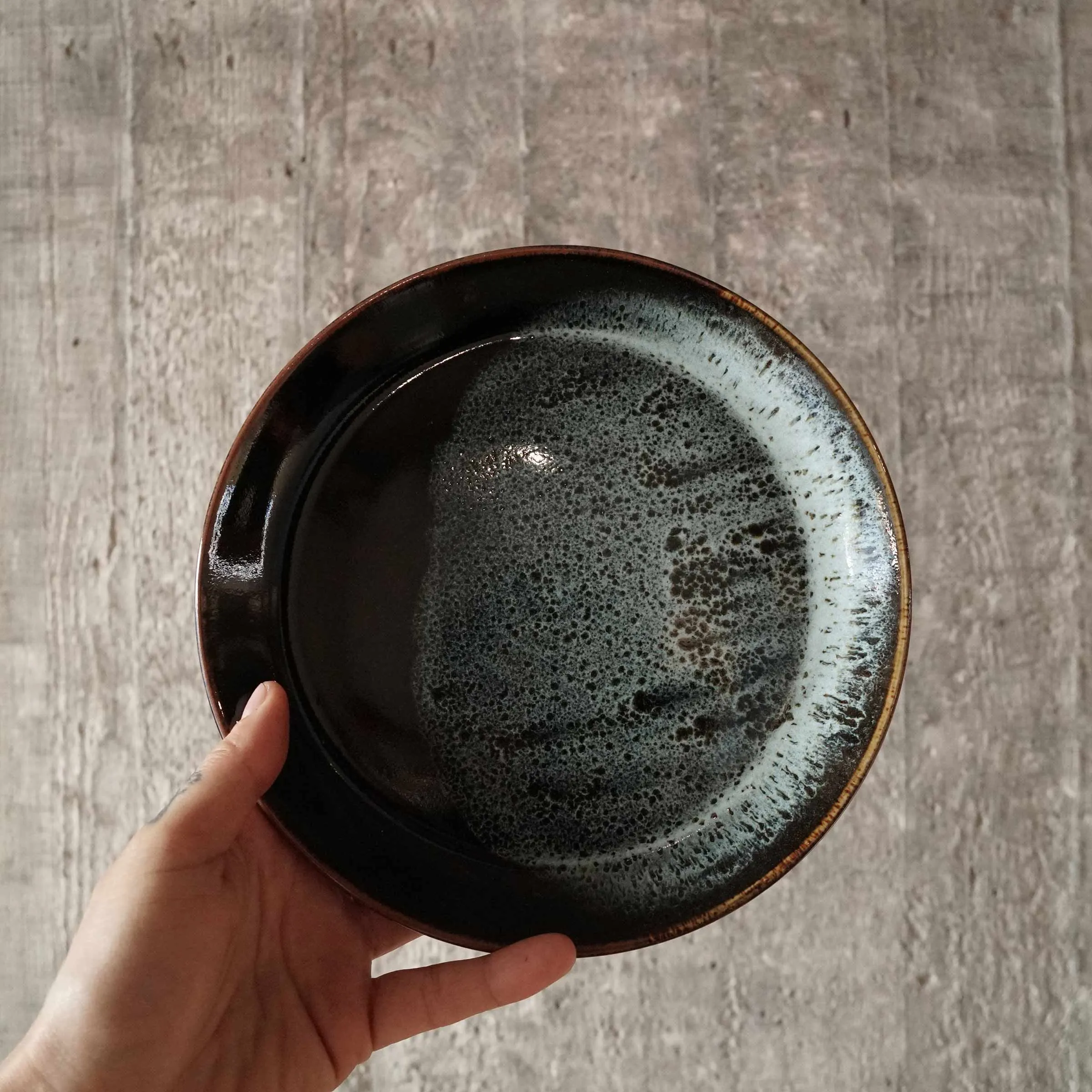 EAT DUST DESSERT PLATE