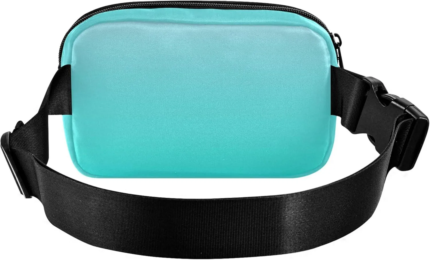 Elegant Blue Turquoise Gradient Fanny Packs Women Waterproof Belt Bag Hip Pack Cute Cross Body Waist Purse