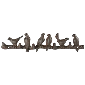 Esschert Design Birds in a Row Hooks 243