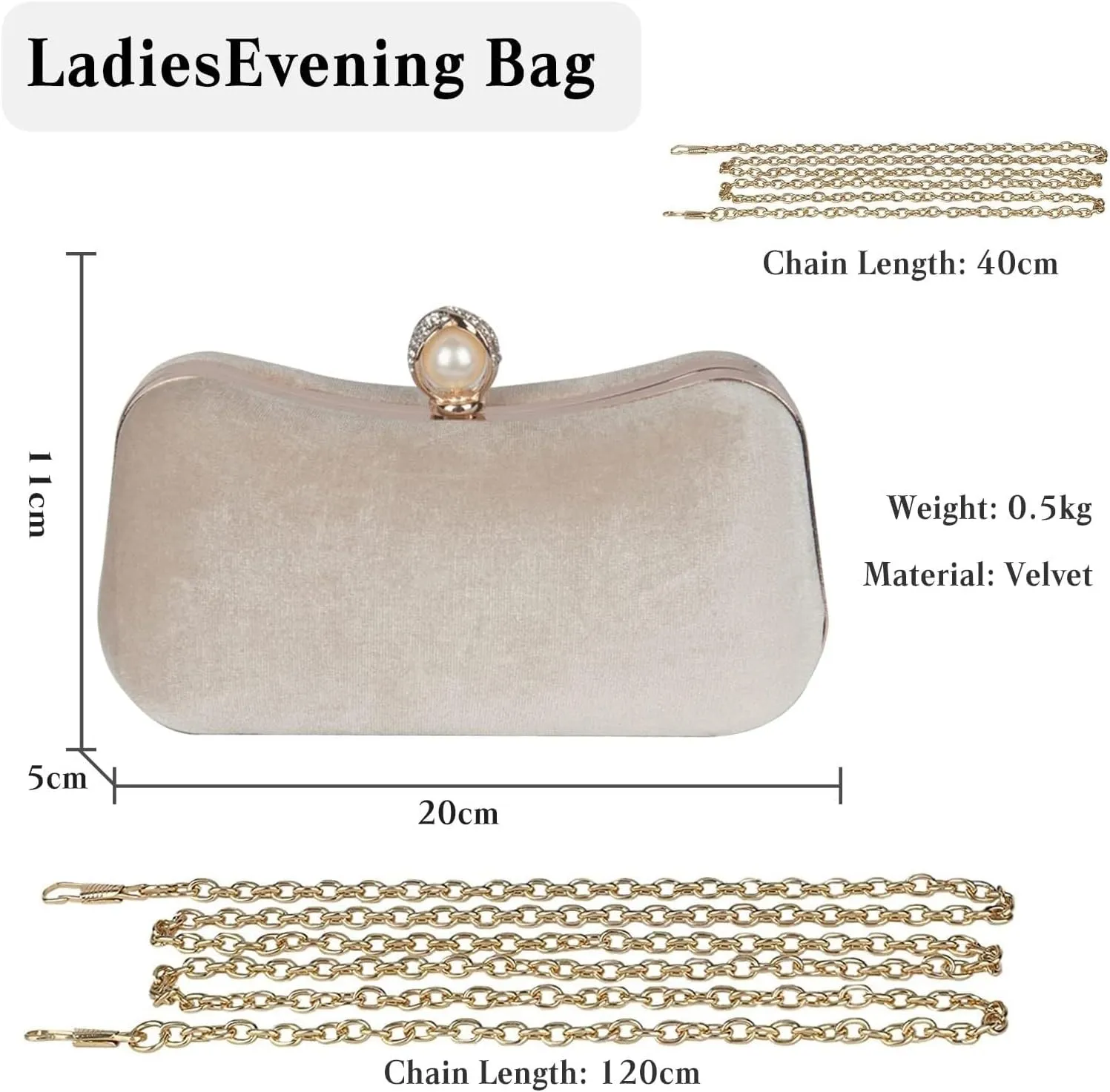 Glitter Clutch Sparkly Sequins Handbag Shoulder Bridal Wedding Purse Elegant Crossbody Velvet Evening for Women