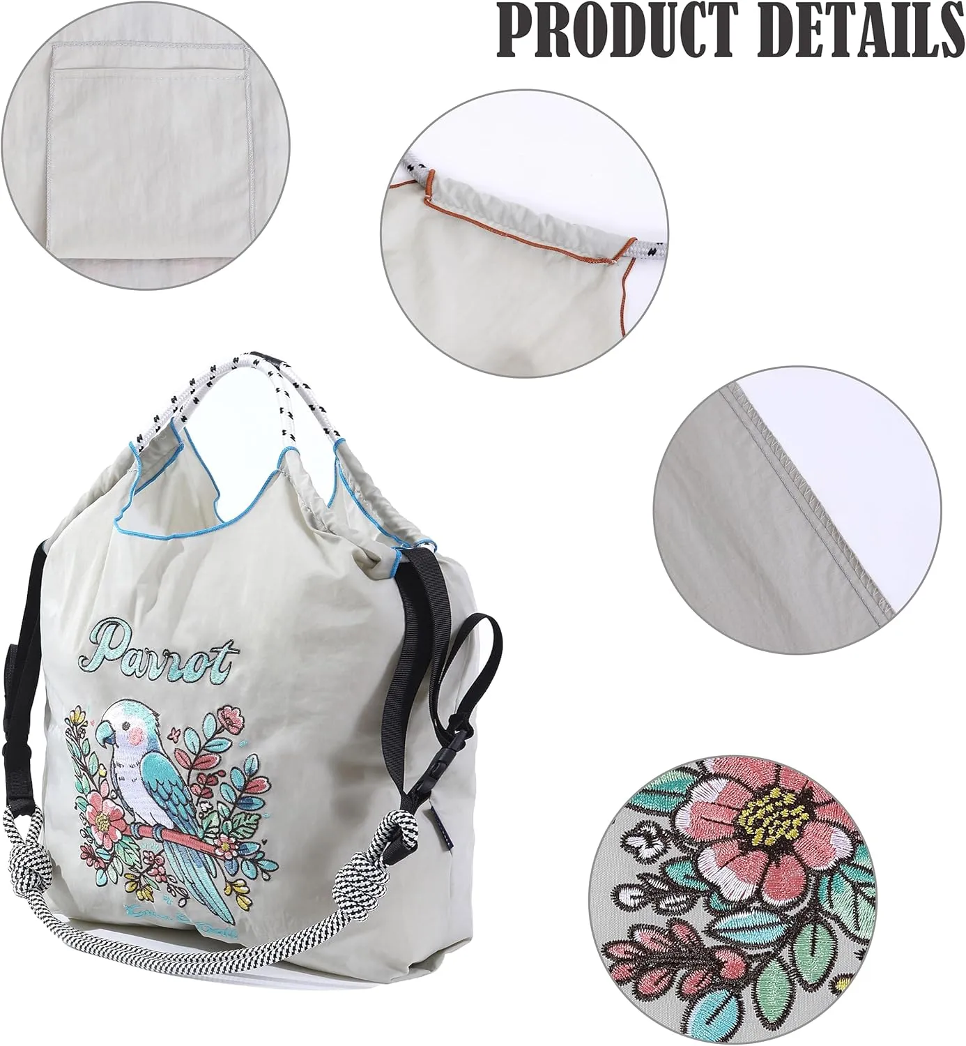 Guan&Ball Nylon Tote Bag for WomenNylon Tote Bag,Everyday Bag Handbags for Work Beach Gym