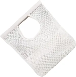 High Capacity Portable Shopping Bag Stylish Mesh Design Tote for Beach Travel Convenience for Daily