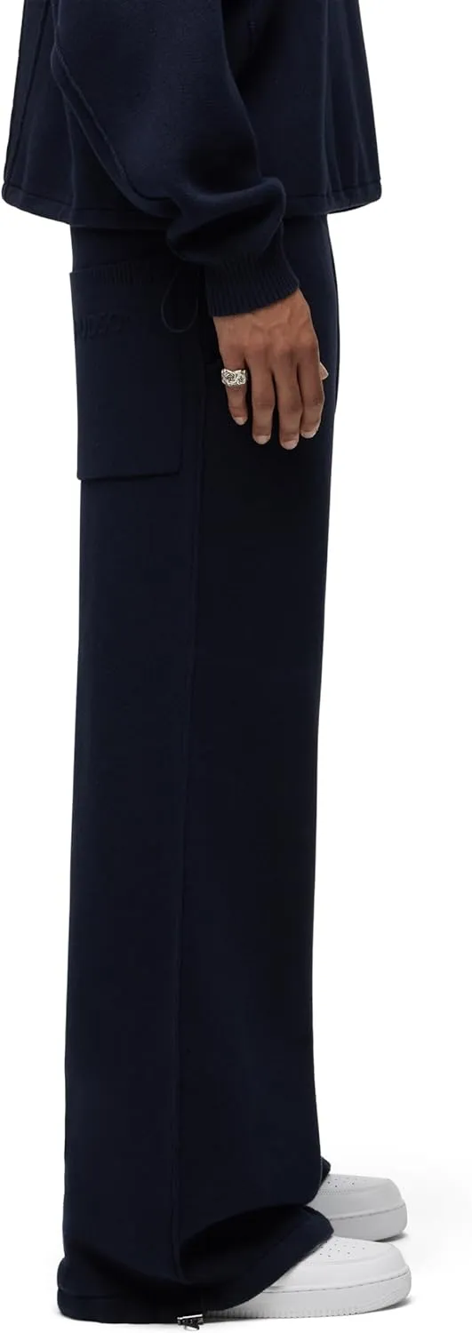 HUDSON Men's Jrue Relaxed Fit Wide Leg Knit Pant