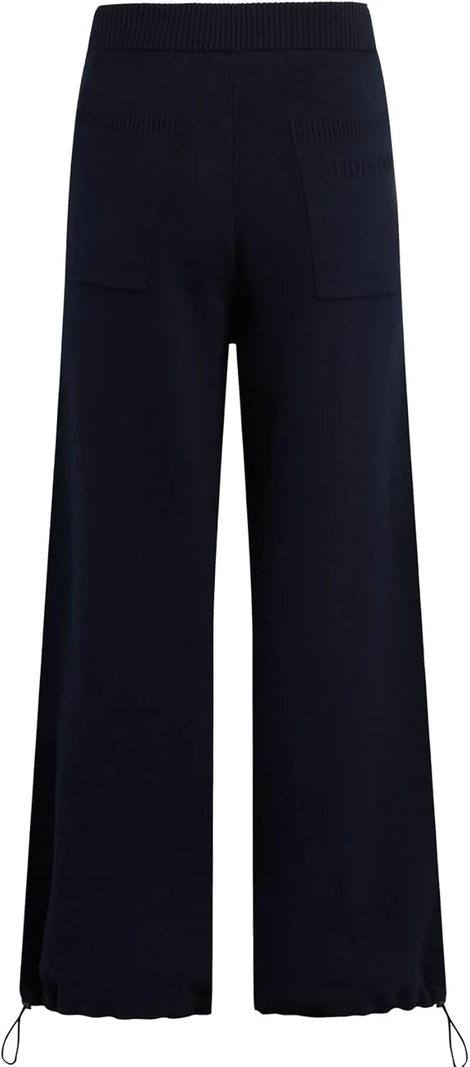 HUDSON Men's Jrue Relaxed Fit Wide Leg Knit Pant