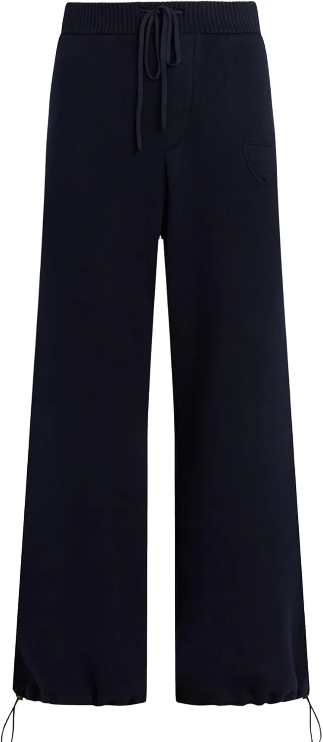 HUDSON Men's Jrue Relaxed Fit Wide Leg Knit Pant