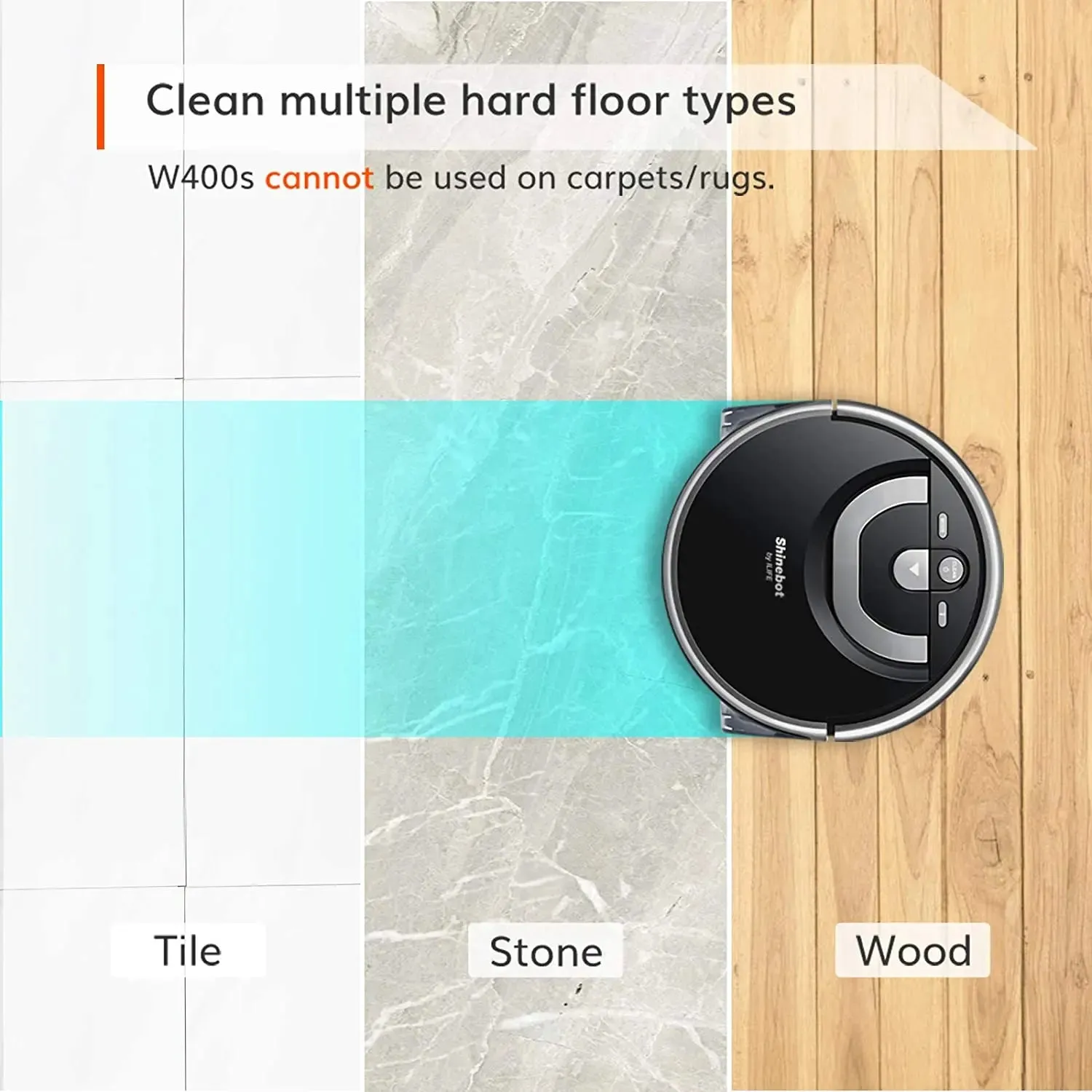ILIFE Shinebot W400s Mopping Robot